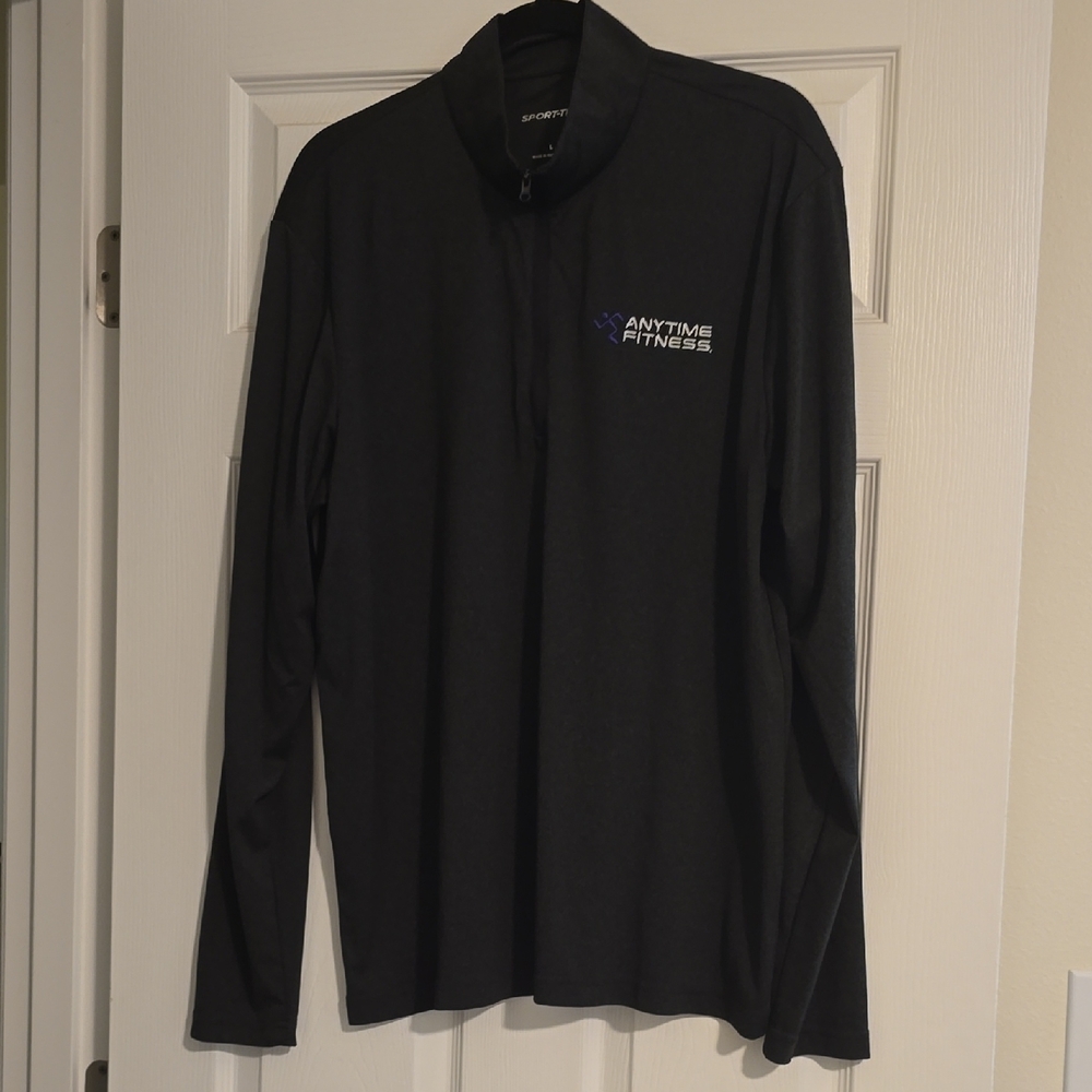 Anytime Fitness Black Long Sleeve Shirt